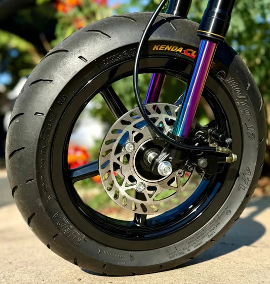 Tuttio/Yozma/Heybike/RTR Etc 12 in supermoto wheelsets (click to see all colors!!)