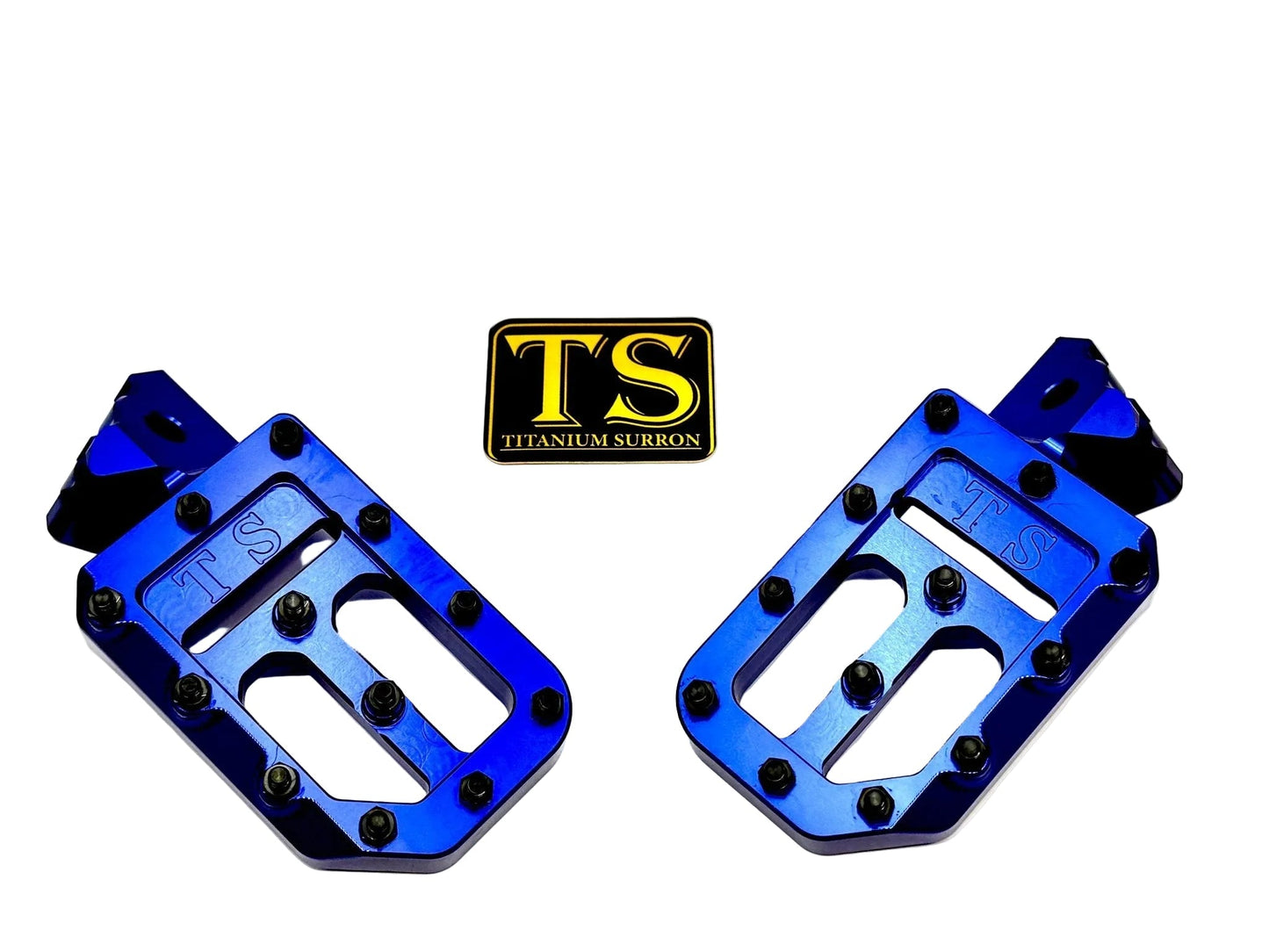TS Custom Foot Pegs w/ Titanium Grips for Talaria and Altis