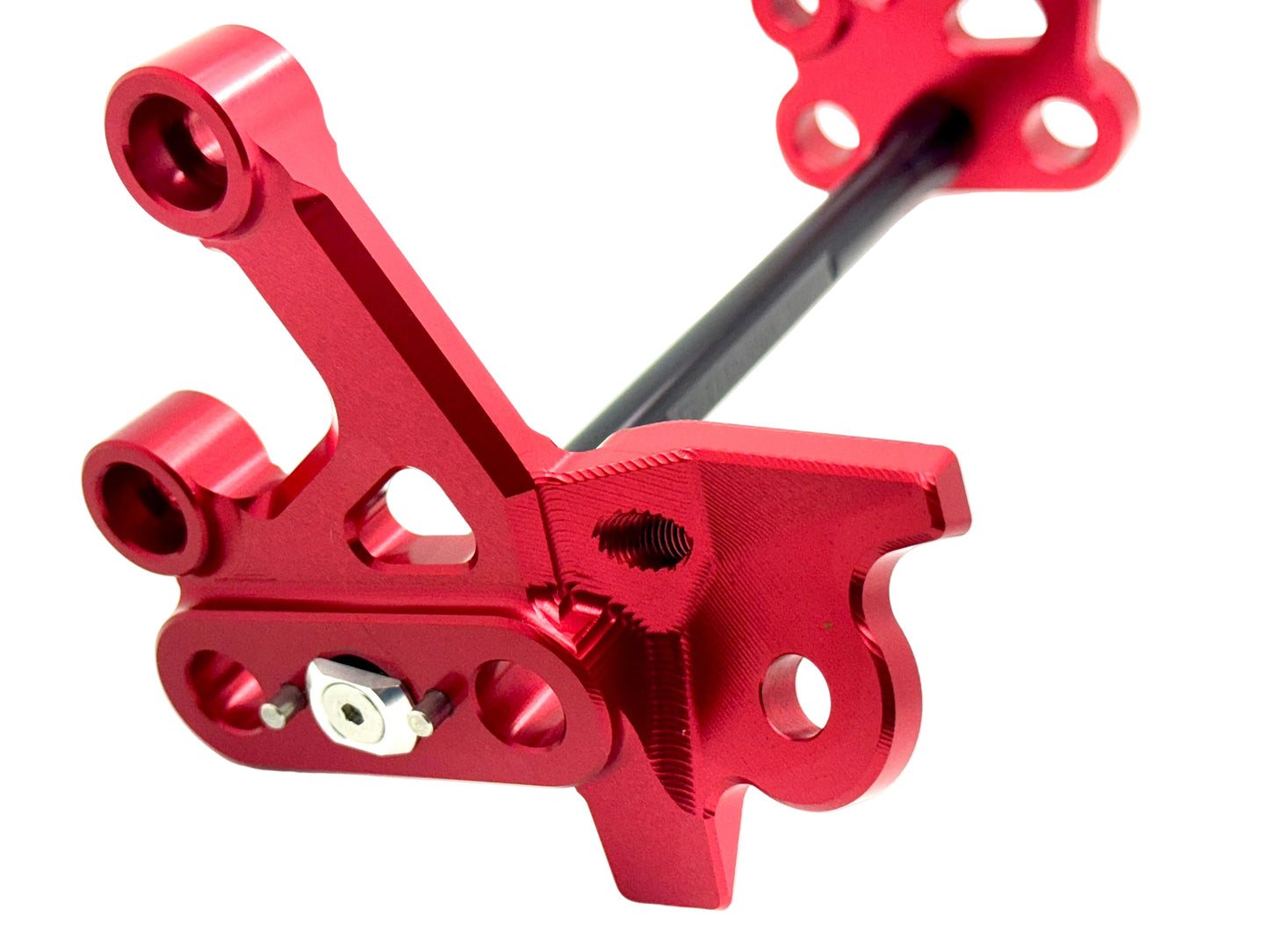 Custom CNC Aluminum Footpeg Bracket Assembly E-Ride Pro