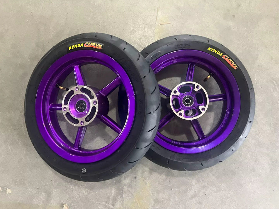 Tuttio/Yozma/Heybike/RTR Etc 12 in supermoto wheelsets (click to see all colors!!)