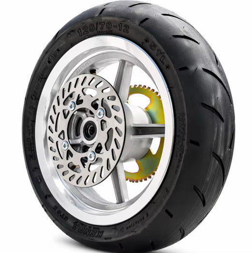Tuttio/Yozma/Heybike/RTR Etc 12 in supermoto wheelsets (click to see all colors!!)