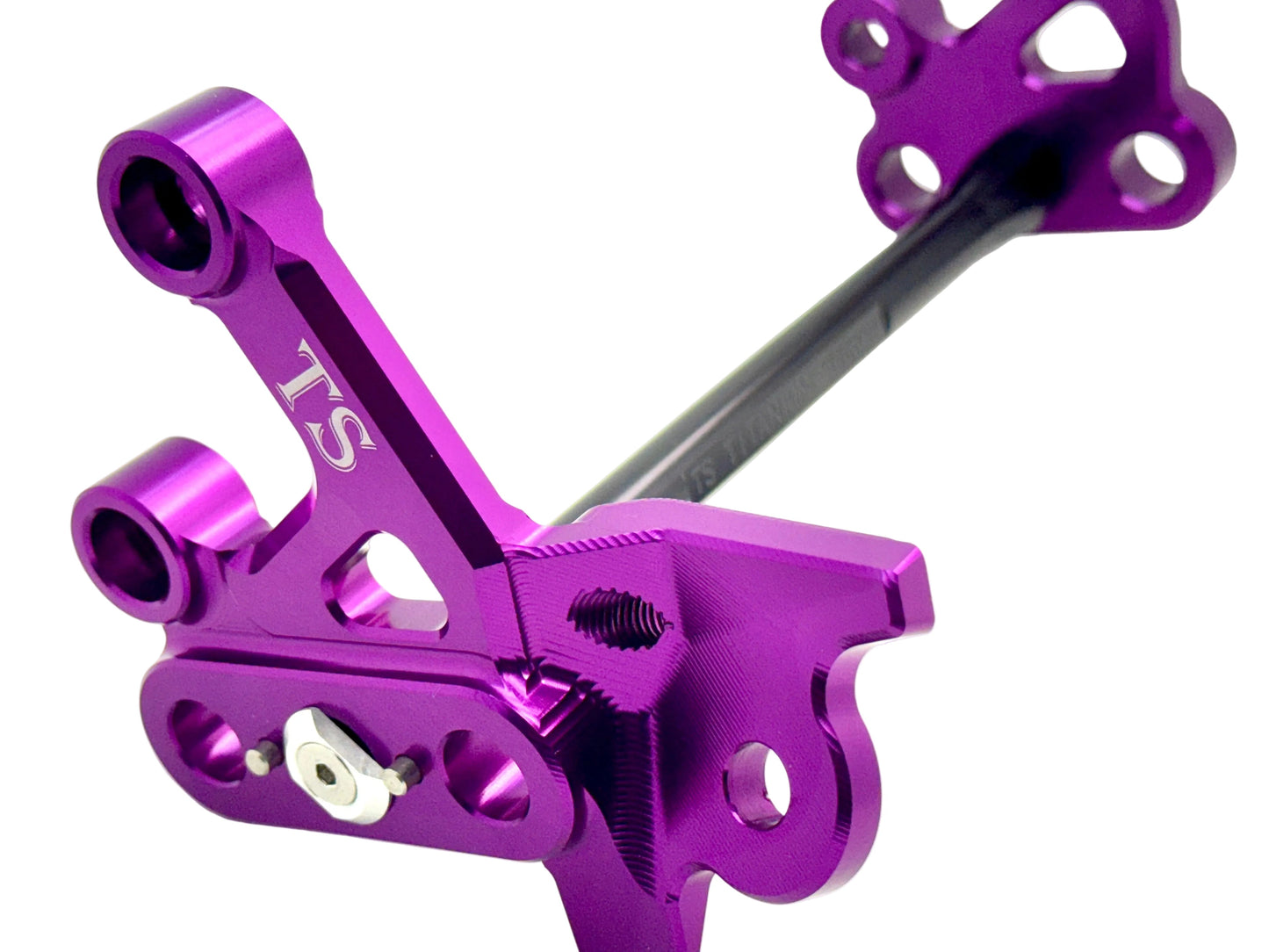 Custom CNC Aluminum Footpeg Bracket Assembly E-Ride Pro