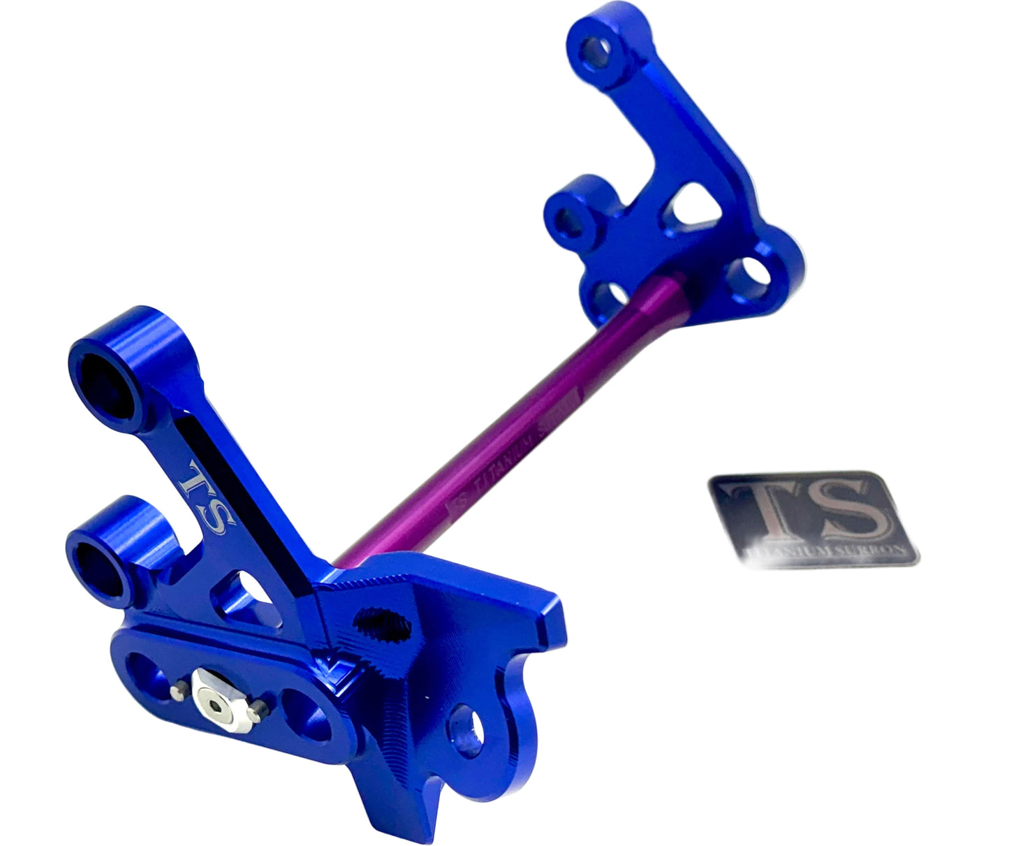 Custom CNC Aluminum Footpeg Bracket Assembly E-Ride Pro