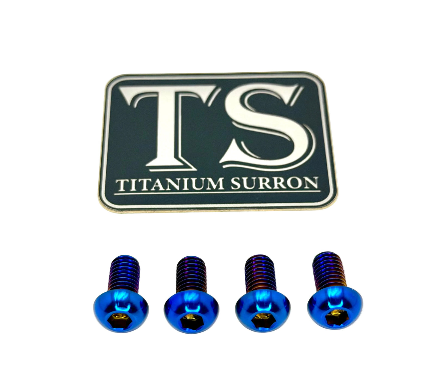 Titanium Controller Mount Bolts for E-moto