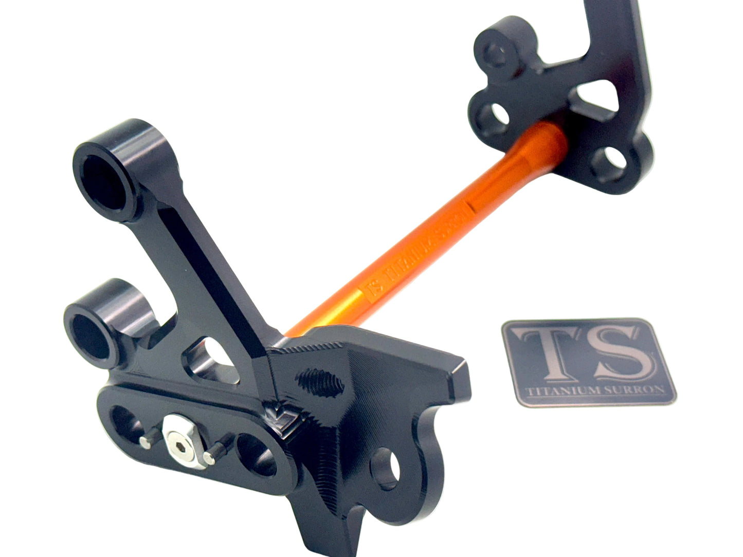 Custom CNC Aluminum Footpeg Bracket Assembly E-Ride Pro