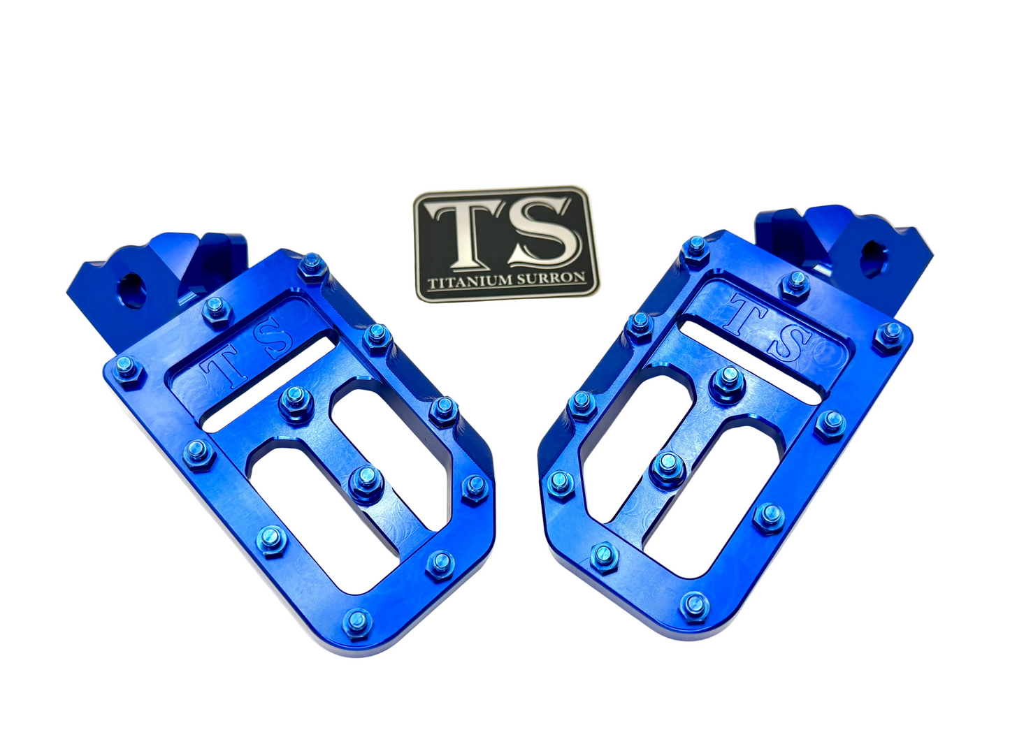 TS Custom Foot Pegs w/ Titanium Grips for Talaria and Altis
