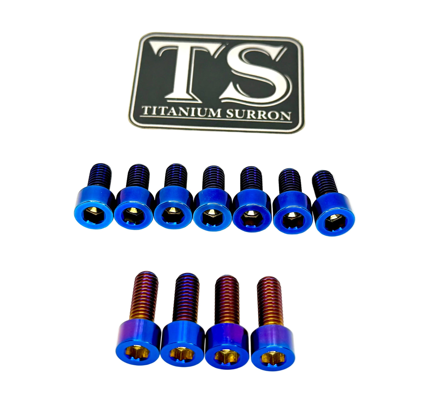 Titanium EXT Ferro Fork Bolt Kits