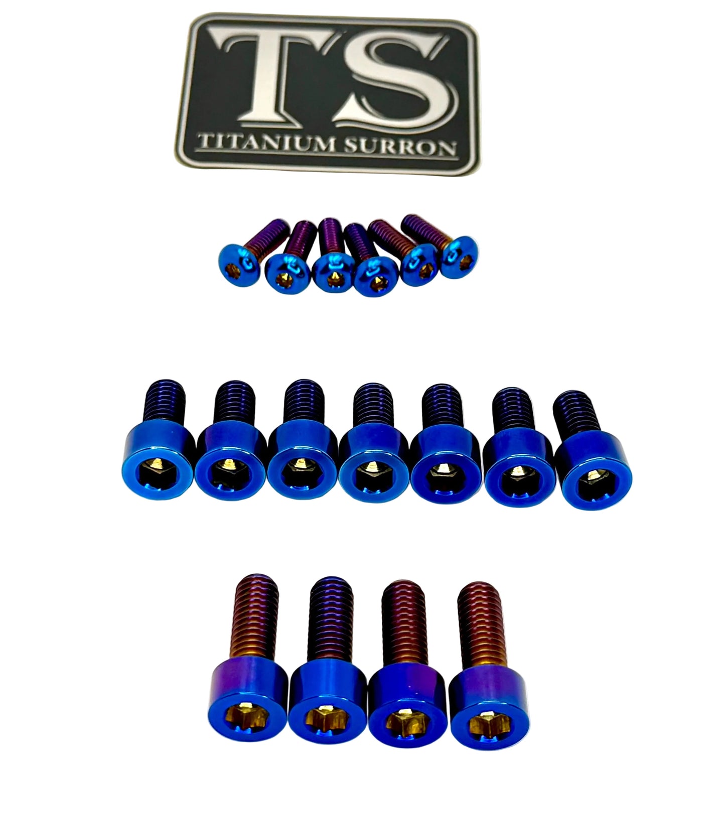 Titanium EXT Ferro Fork Bolt Kits