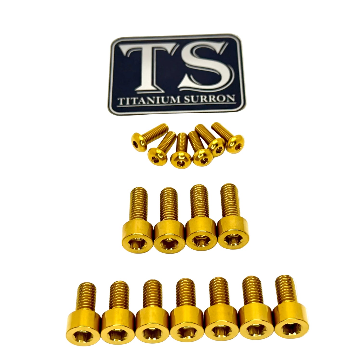 Titanium EXT Ferro Fork Bolt Kits