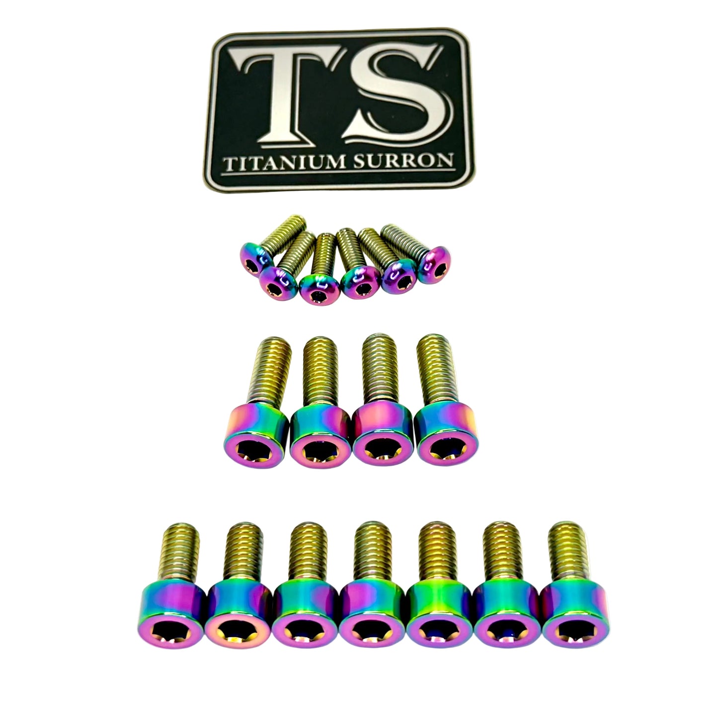 Titanium EXT Ferro Fork Bolt Kits