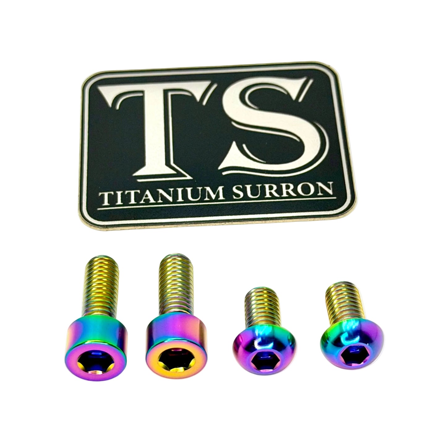 Titanium Controller Mount Bolts for E-moto