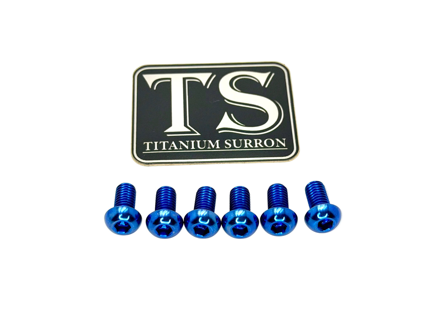 Titanium Controller Mount Bolts for E-moto