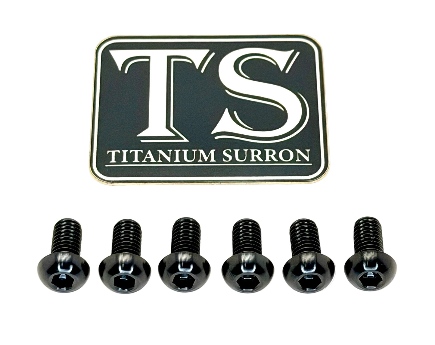 Titanium Controller Mount Bolts for E-moto