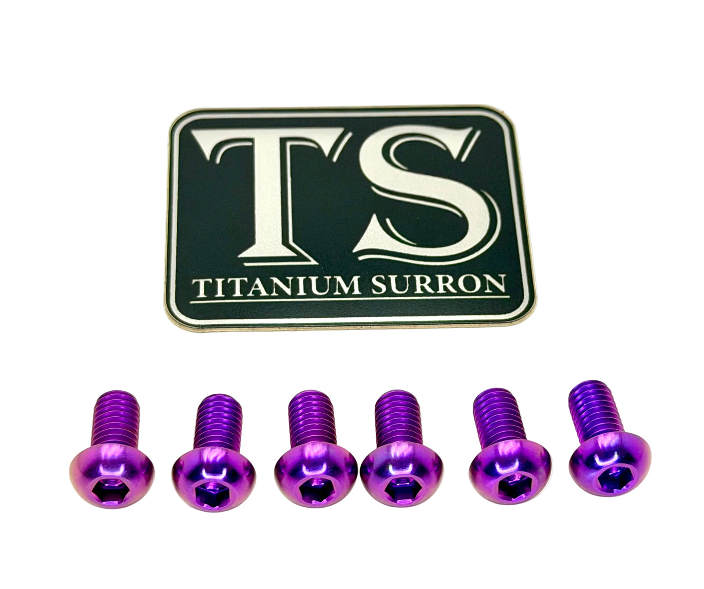 Titanium Controller Mount Bolts for E-moto