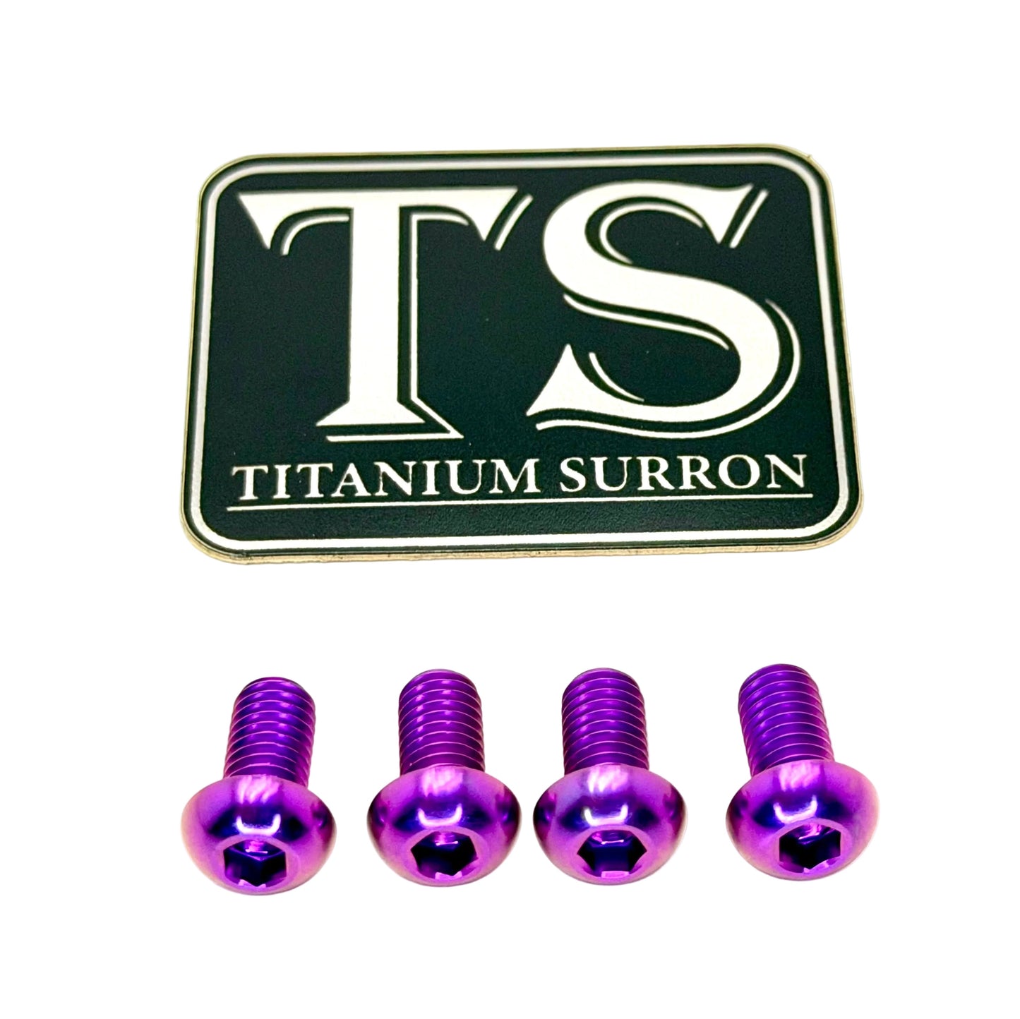 Titanium Controller Mount Bolts for E-moto