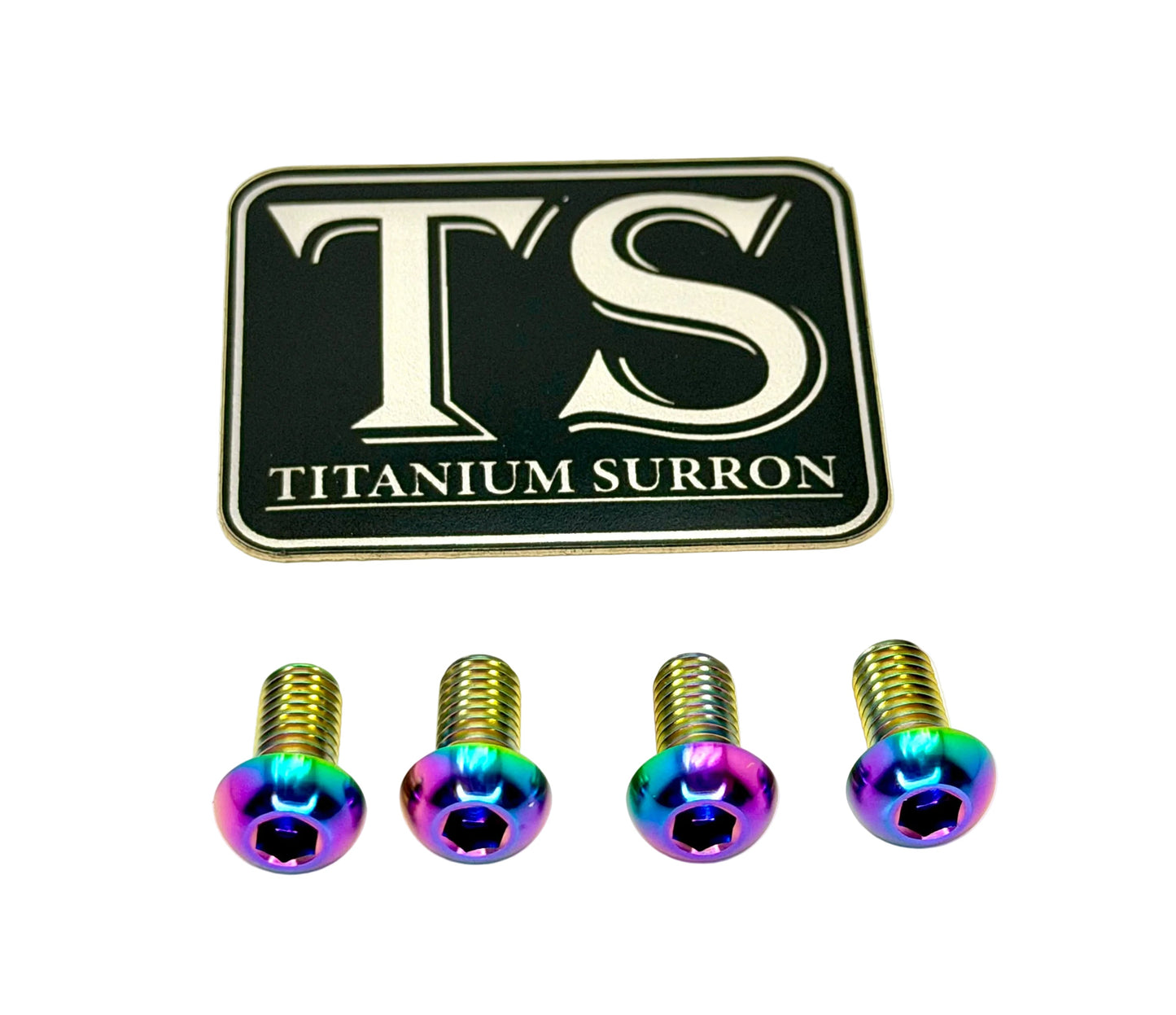 Titanium Controller Mount Bolts for E-moto