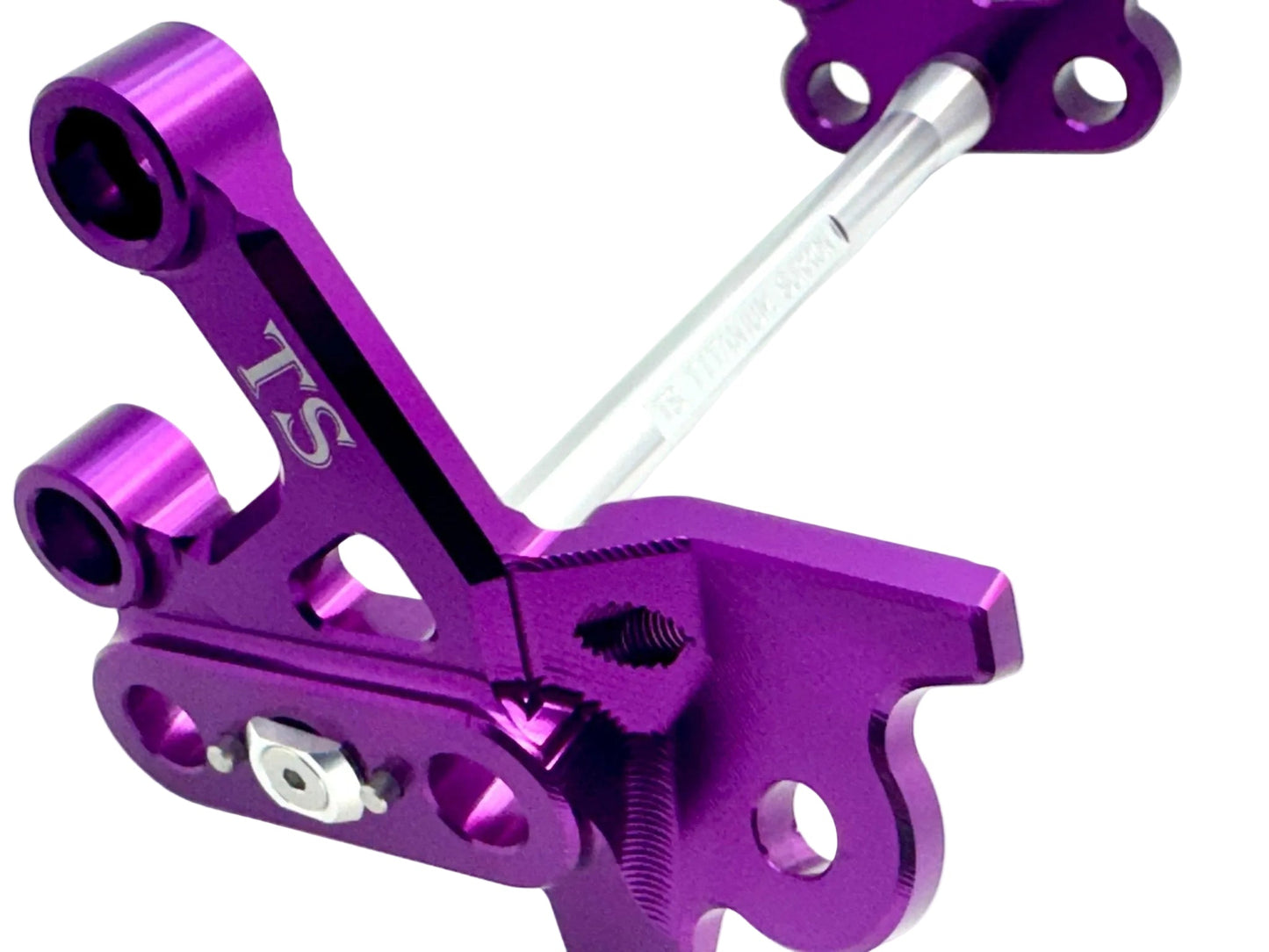 Custom CNC Aluminum Footpeg Bracket Assembly E-Ride Pro