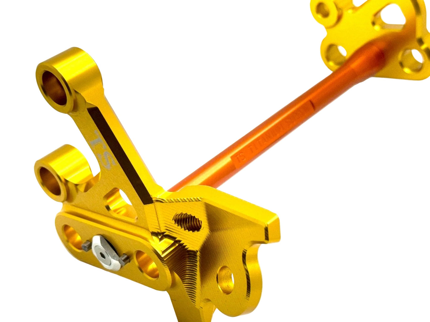 Custom CNC Aluminum Footpeg Bracket Assembly E-Ride Pro