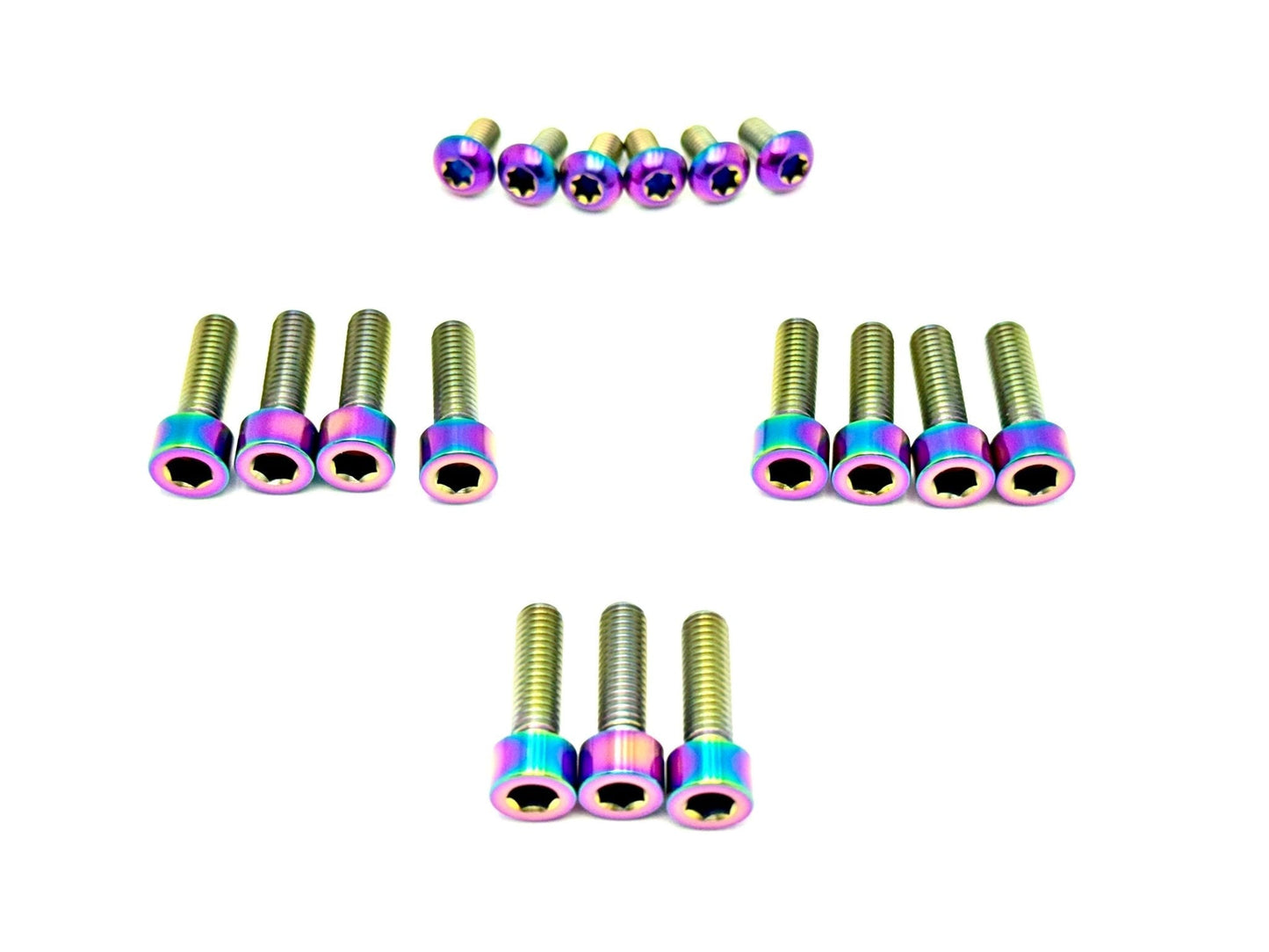 Titanium KKE Fork Bolt Kits