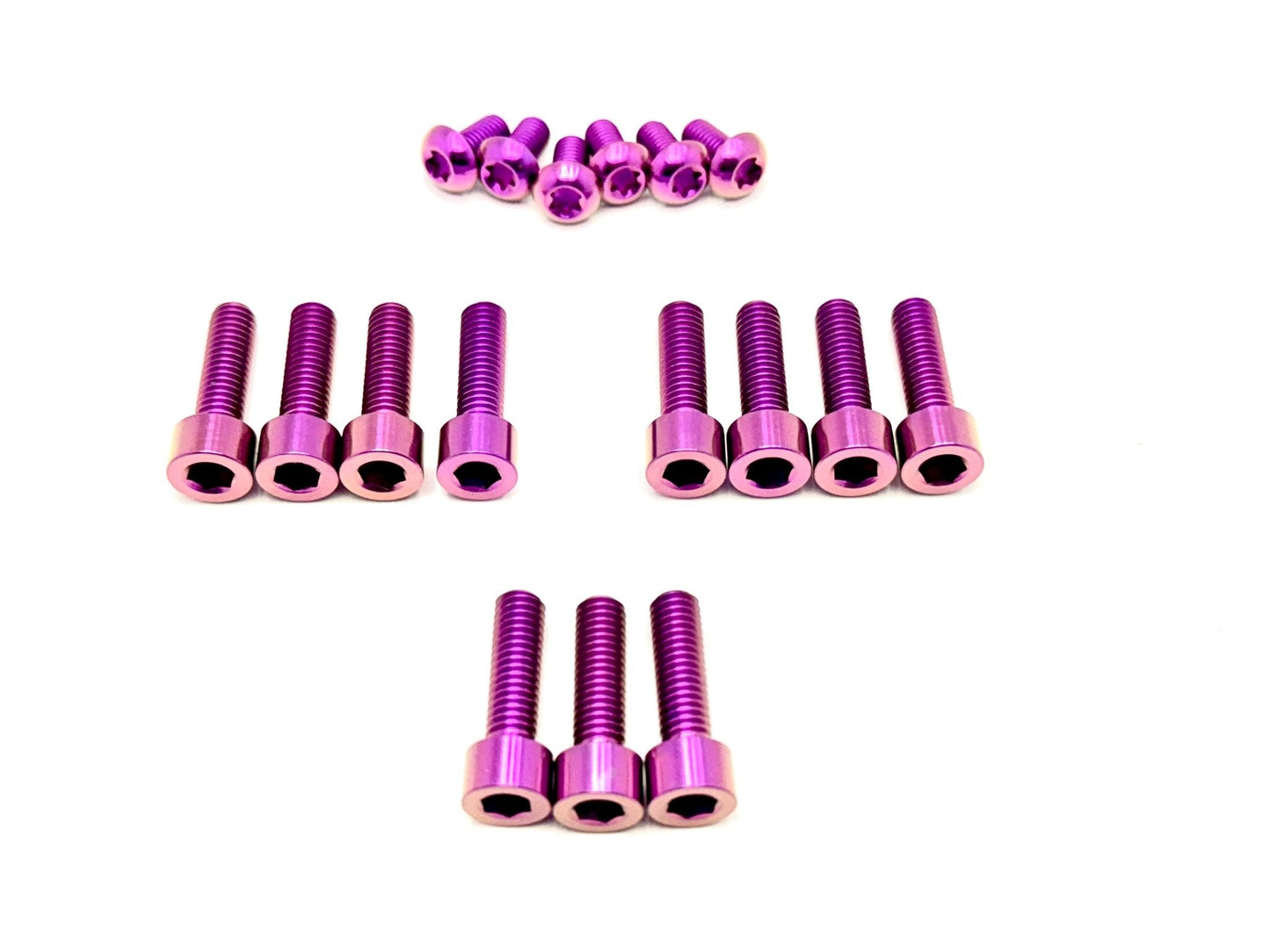 Titanium KKE Fork Bolt Kits