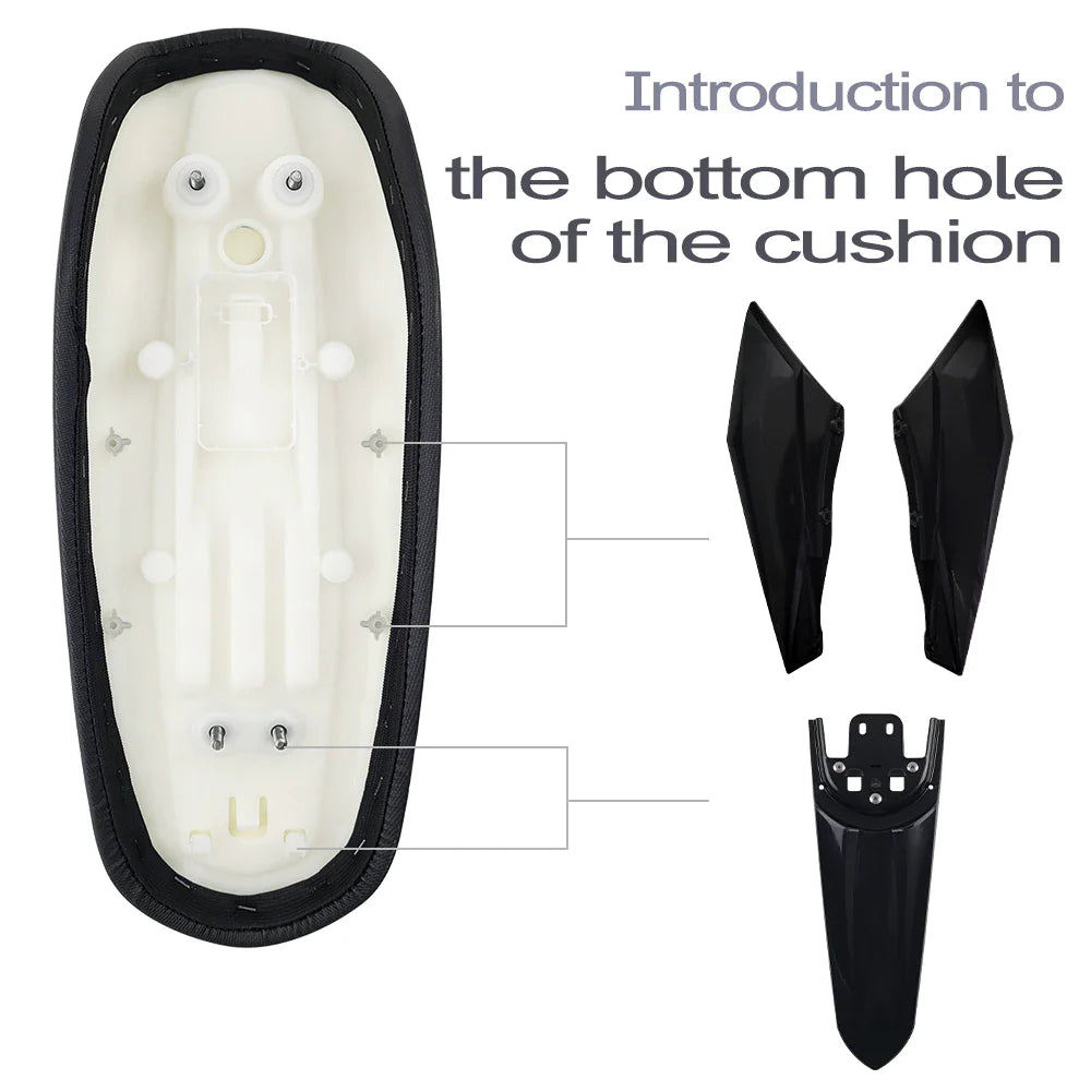 Side Fender Rear Fender Extension for Sur-Ron Light Bee X/S Gen 2