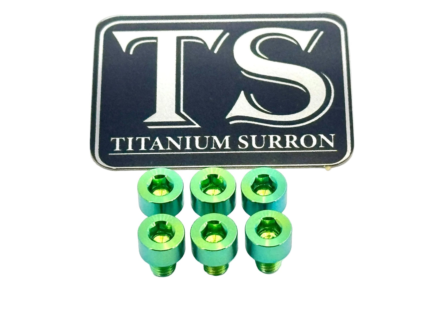 EBMX X9000 Heat Sink Titanium Bolt Kits (6)