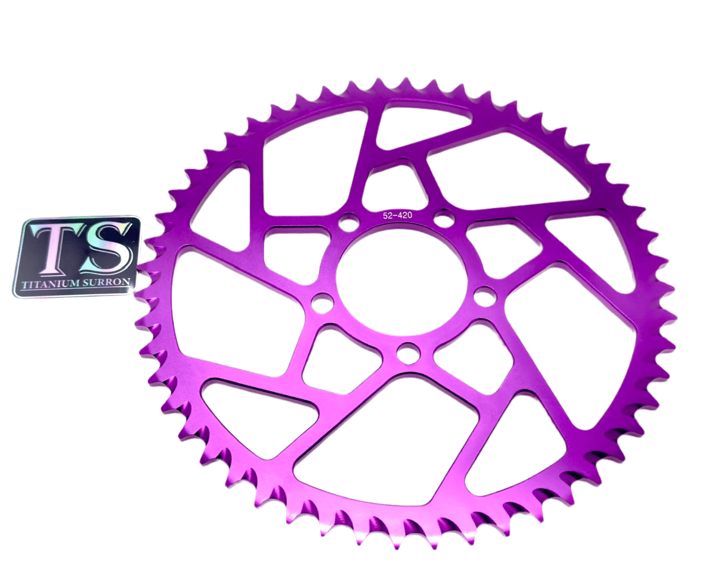 Hardened Aluminum 420 Sprockets for E-moto 48-58T