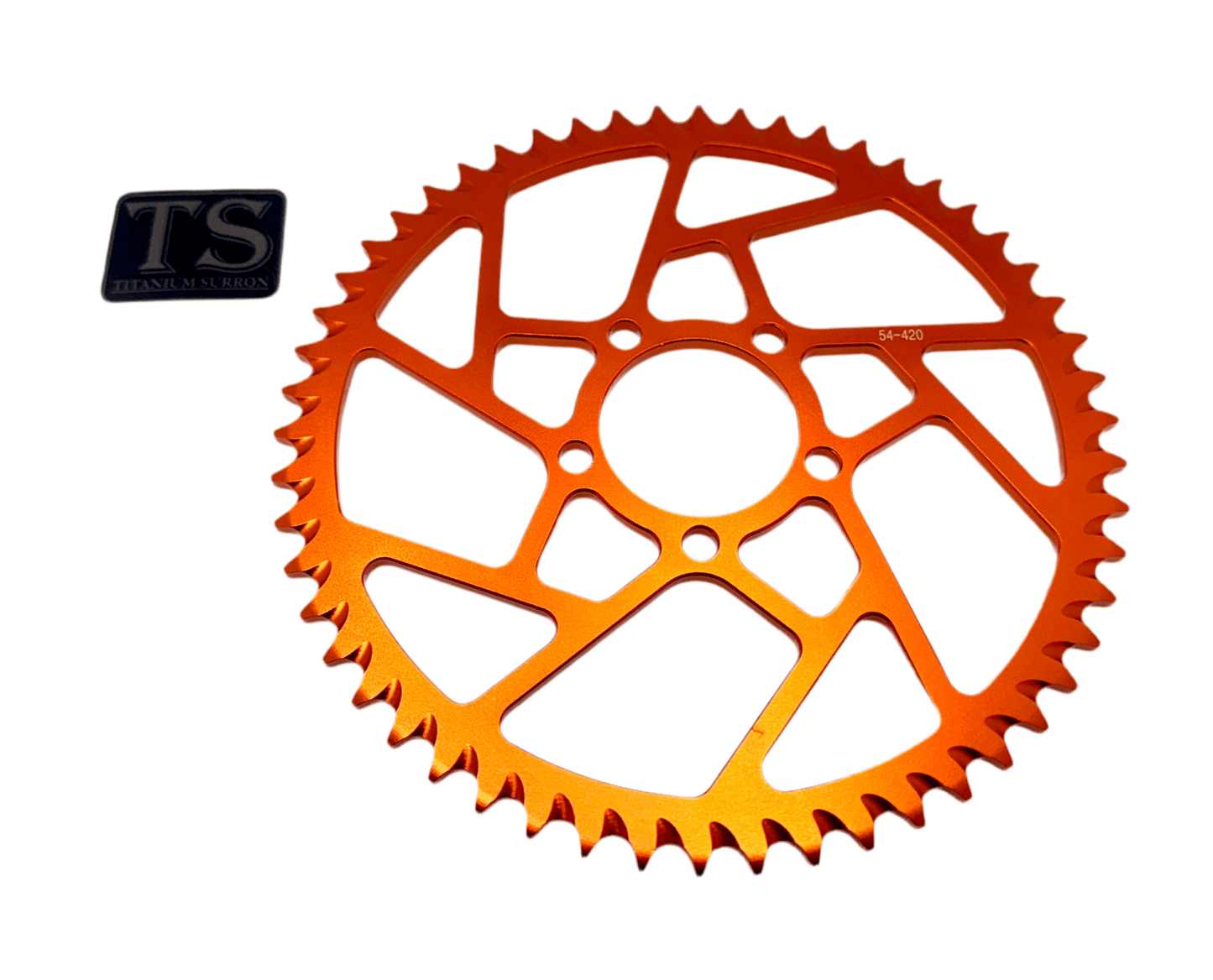 Hardened Aluminum 420 Sprockets for E-moto 48-58T