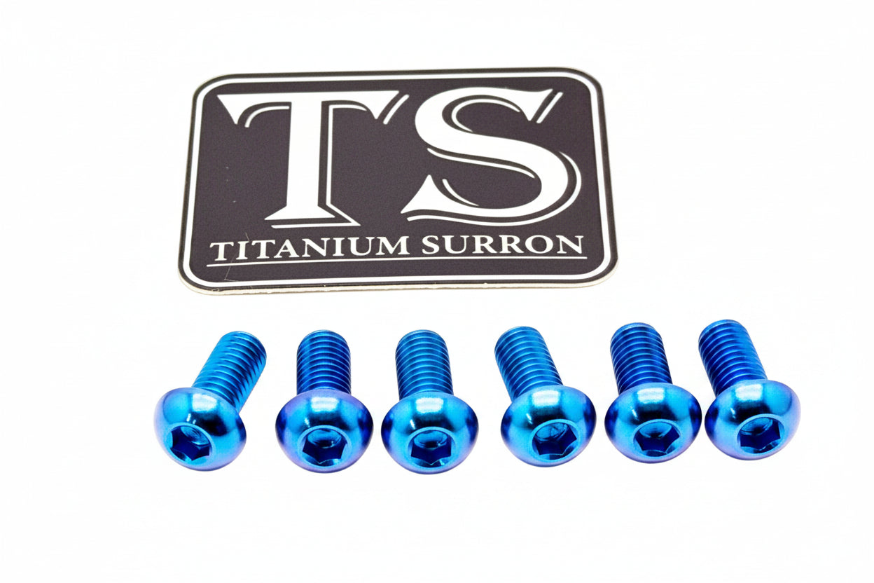 Titanium Controller Mount Bolts for E-moto