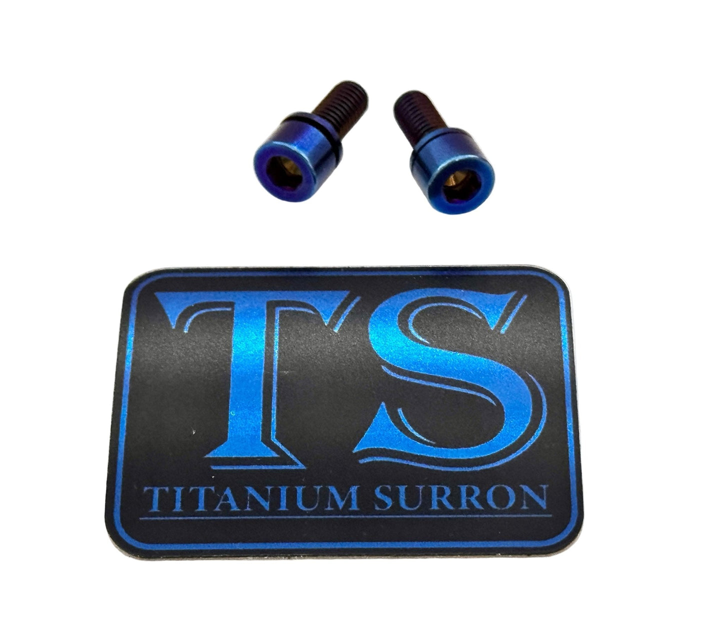 Titanium E-Moto Headlight Mount Bolts