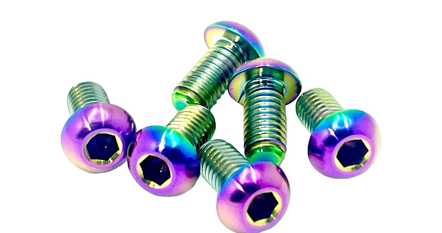 Titanium Front Rotor Bolts - E-Moto