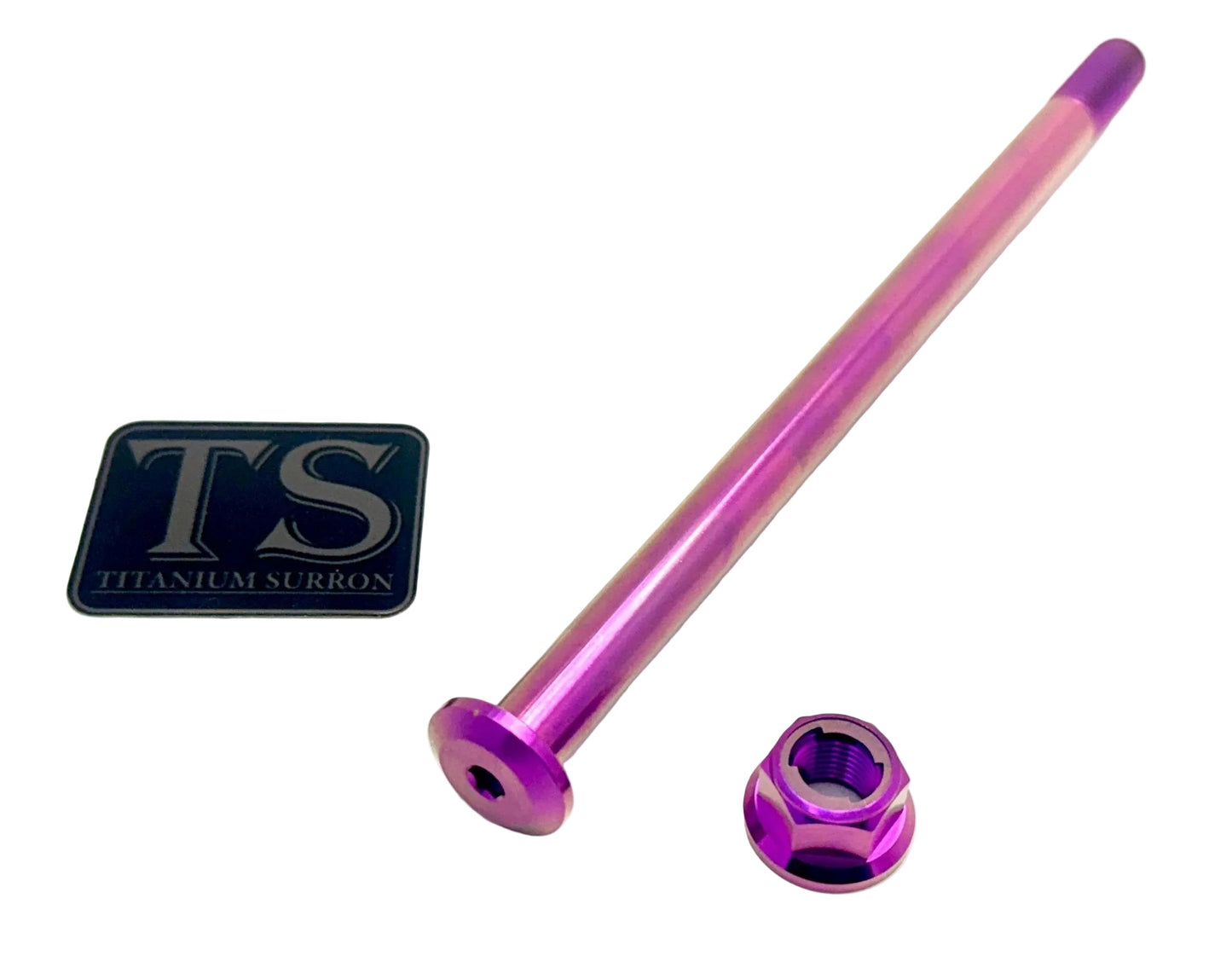Titanium Rear Axle and Nut - Talaria (Two pcs)