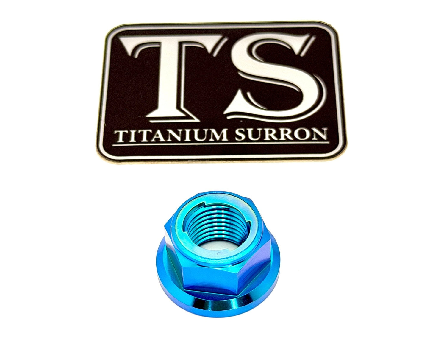 Titanium Rear Axle Nut - E-Moto