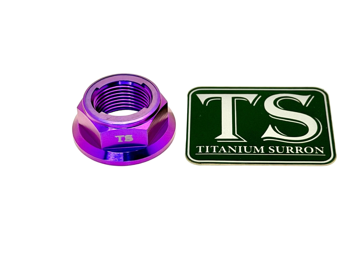 Titanium Rear Axle Nut - E-Moto
