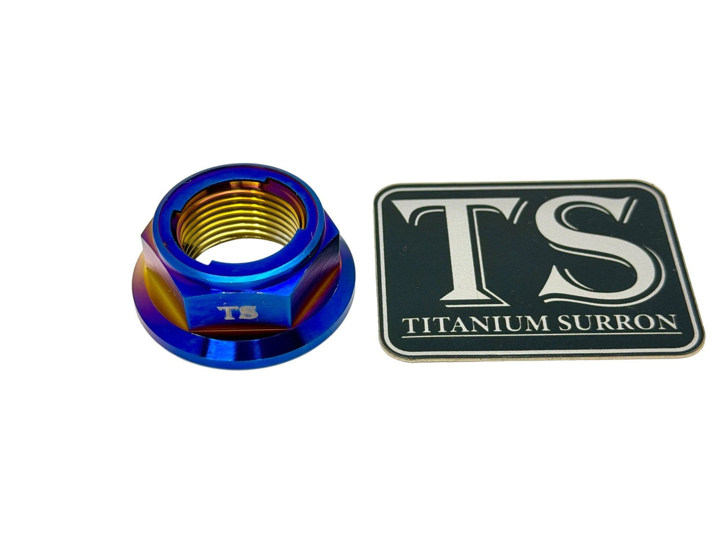 Titanium Rear Axle Nut - E-Moto