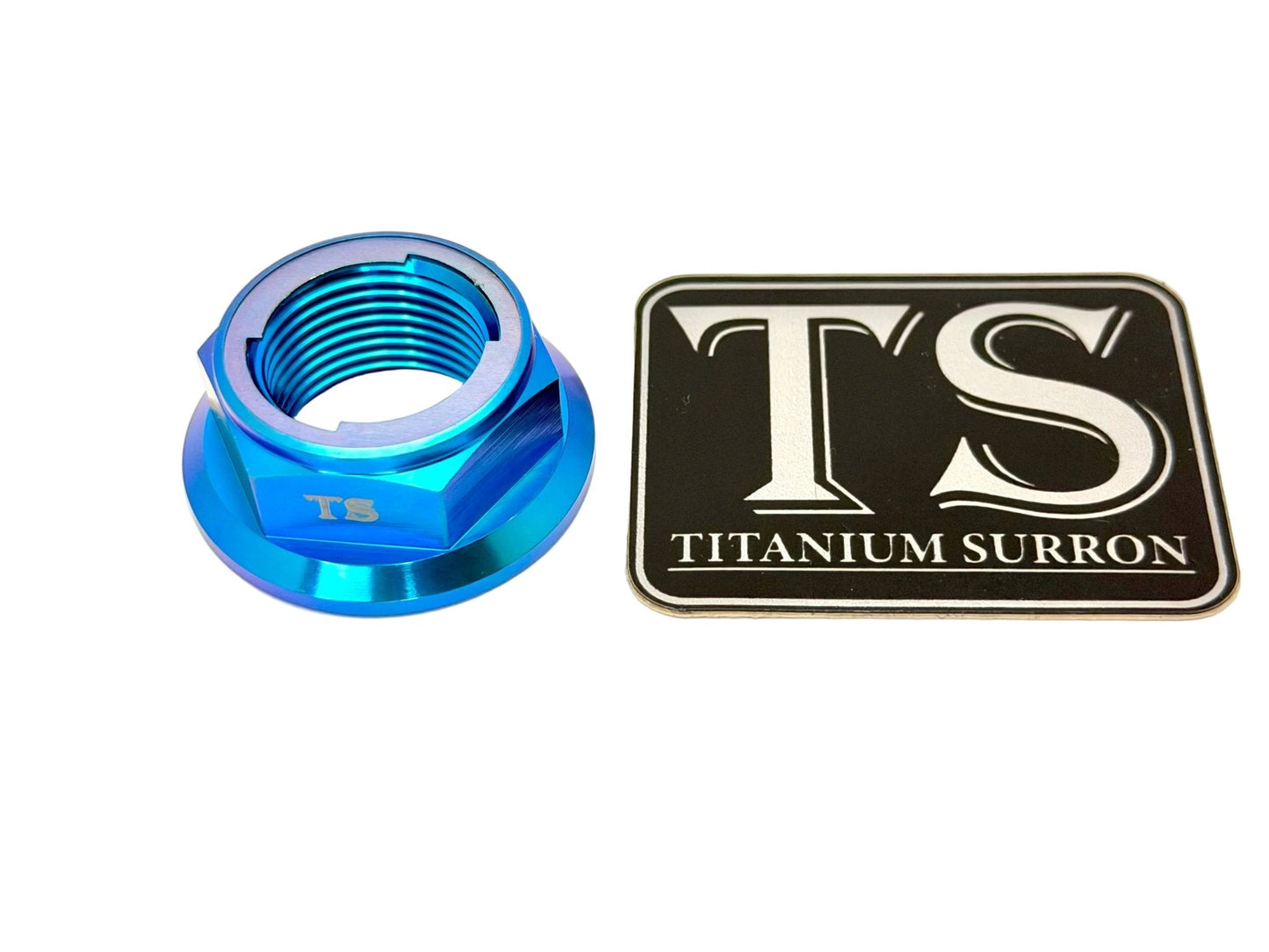 Titanium Rear Axle Nut - E-Moto
