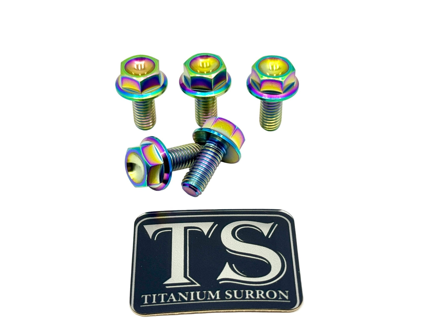 Titanium Sprocket Bolts - E-Moto