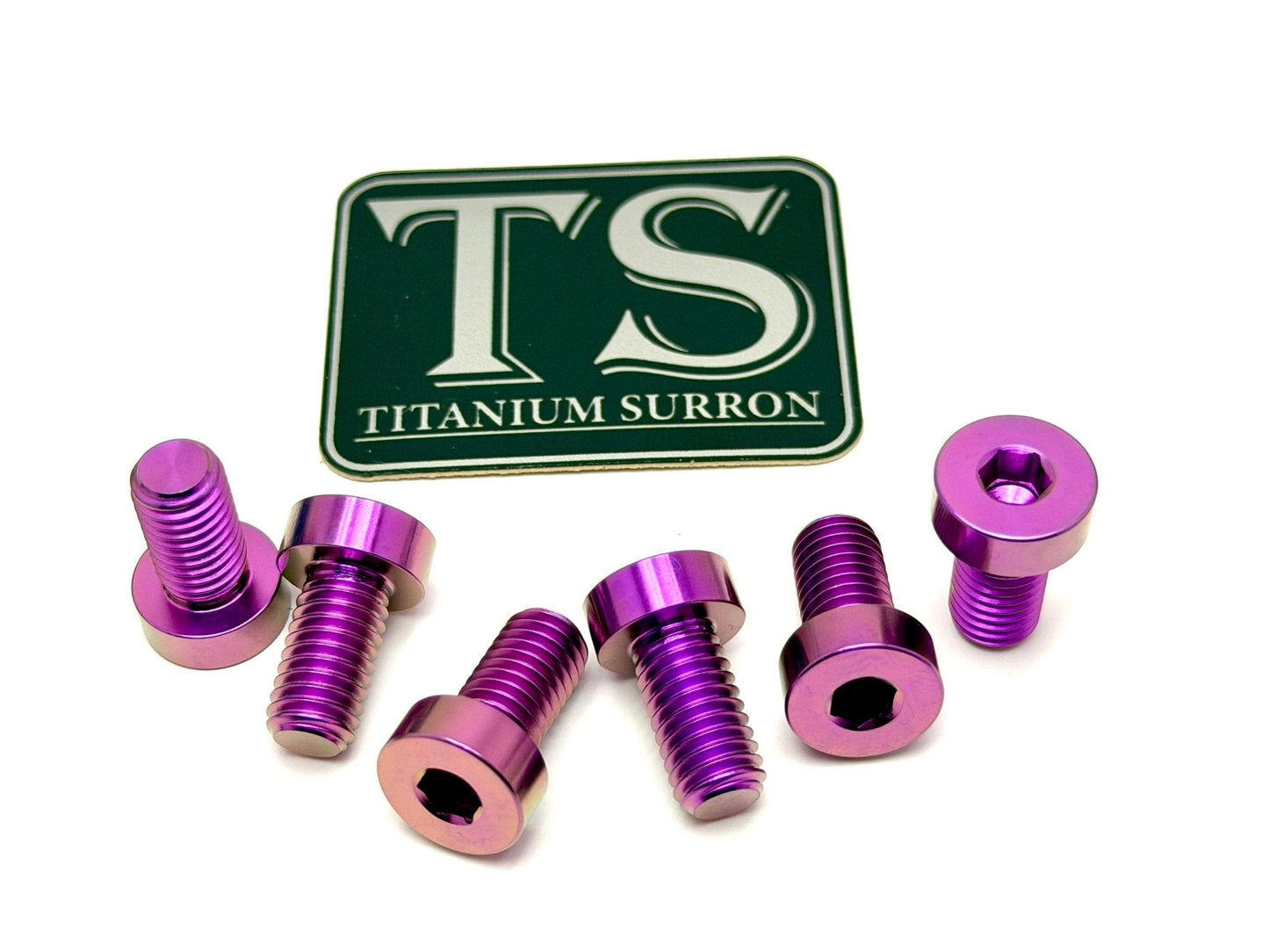 Titanium Sprocket Bolts - E-Moto
