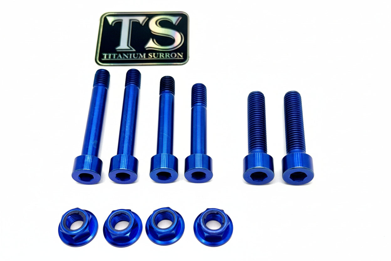 Titanium Rear Suspension/ Linkage Bolt Kit for Ventus One