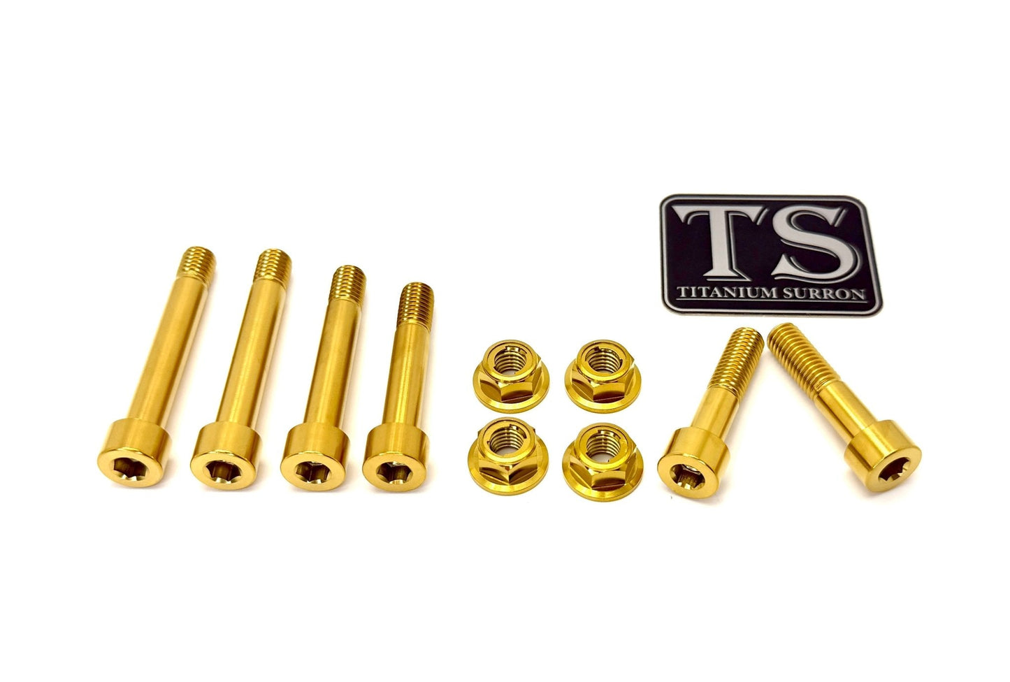 Titanium Rear Suspension/ Linkage Bolt Kit for Surron LBX & Segway X260