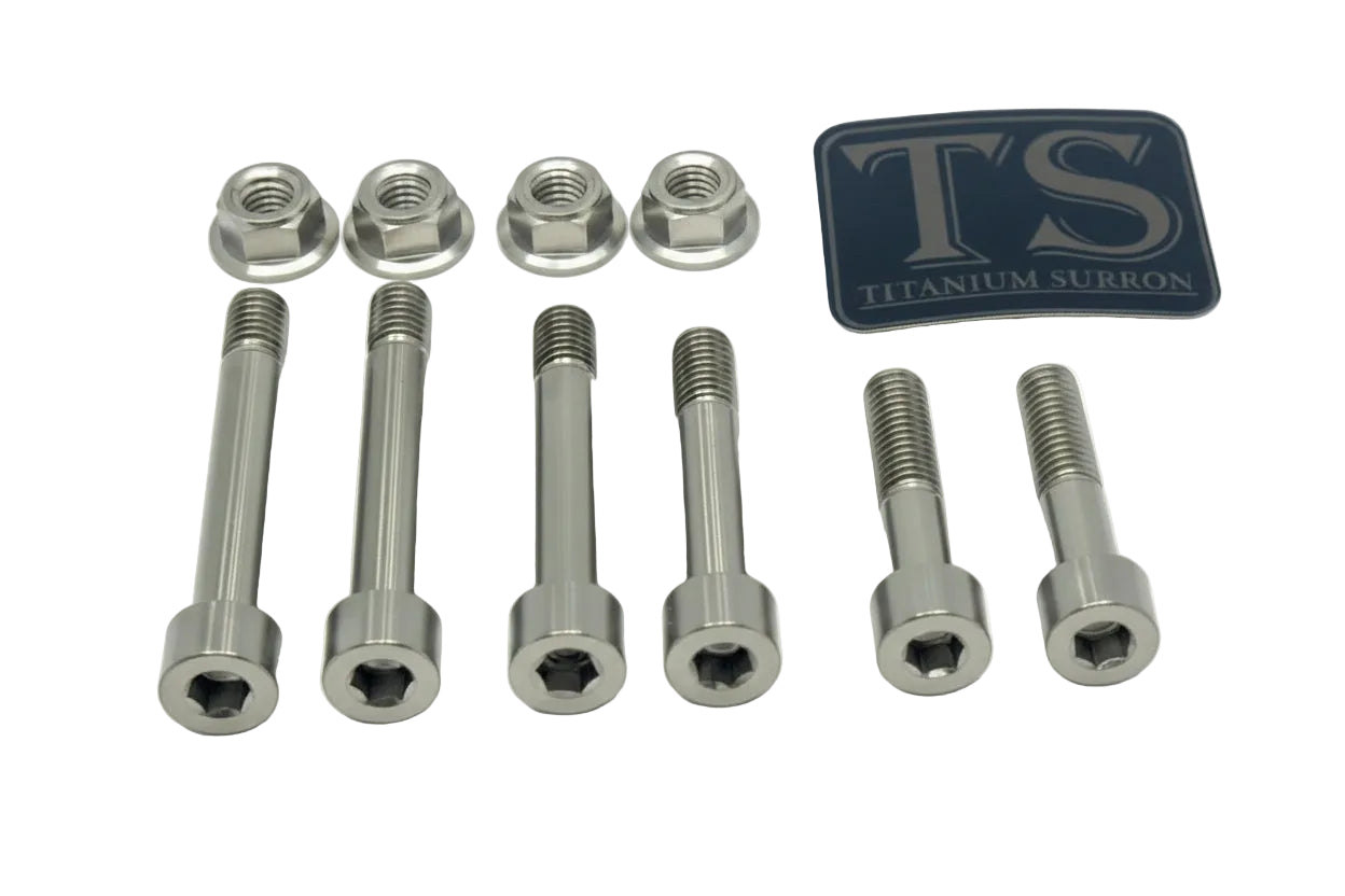 Titanium Rear Suspension/ Linkage Bolt Kit for Surron LBX & Segway X260