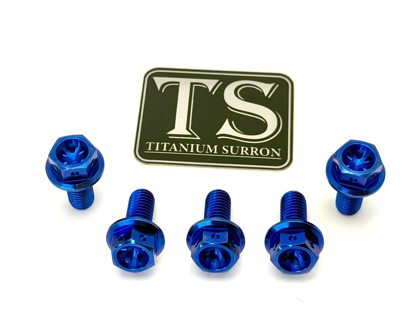Titanium Sprocket Bolts - E-Moto