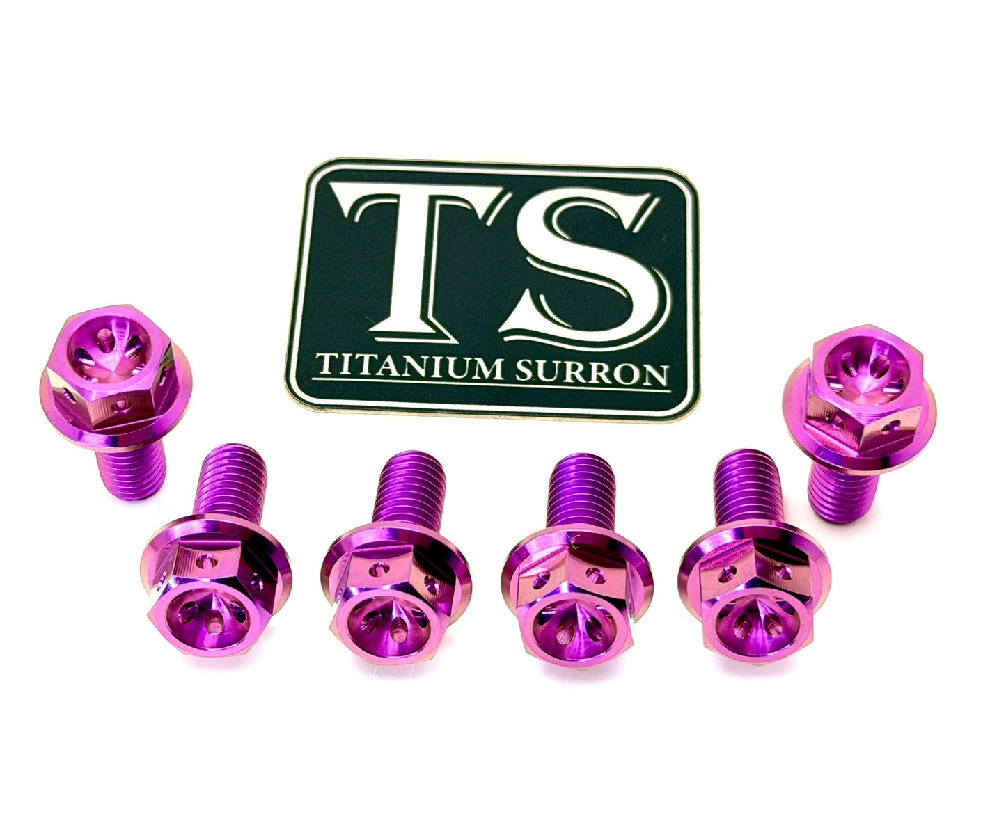 Titanium Sprocket Bolts - E-Moto