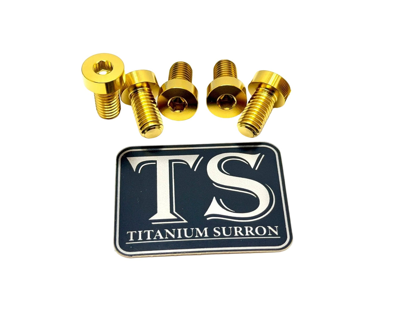Titanium Sprocket Bolts - E-Moto