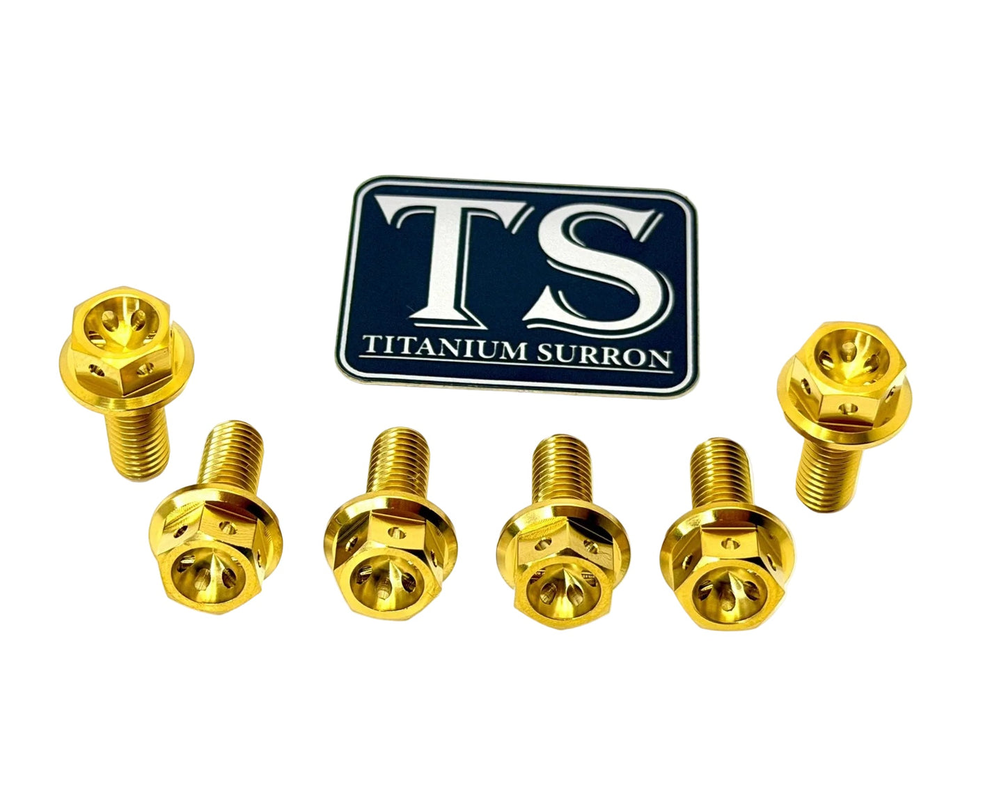 Titanium Sprocket Bolts - E-Moto