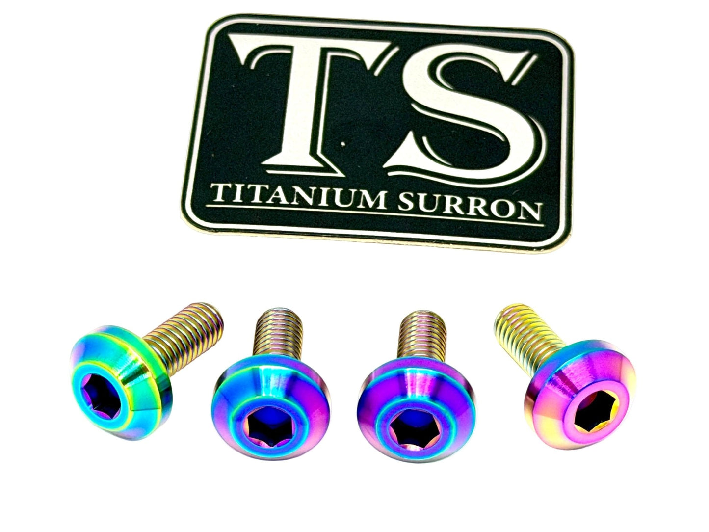 Titanium Surron Ultra Bee Brake Hand Guard Bolts