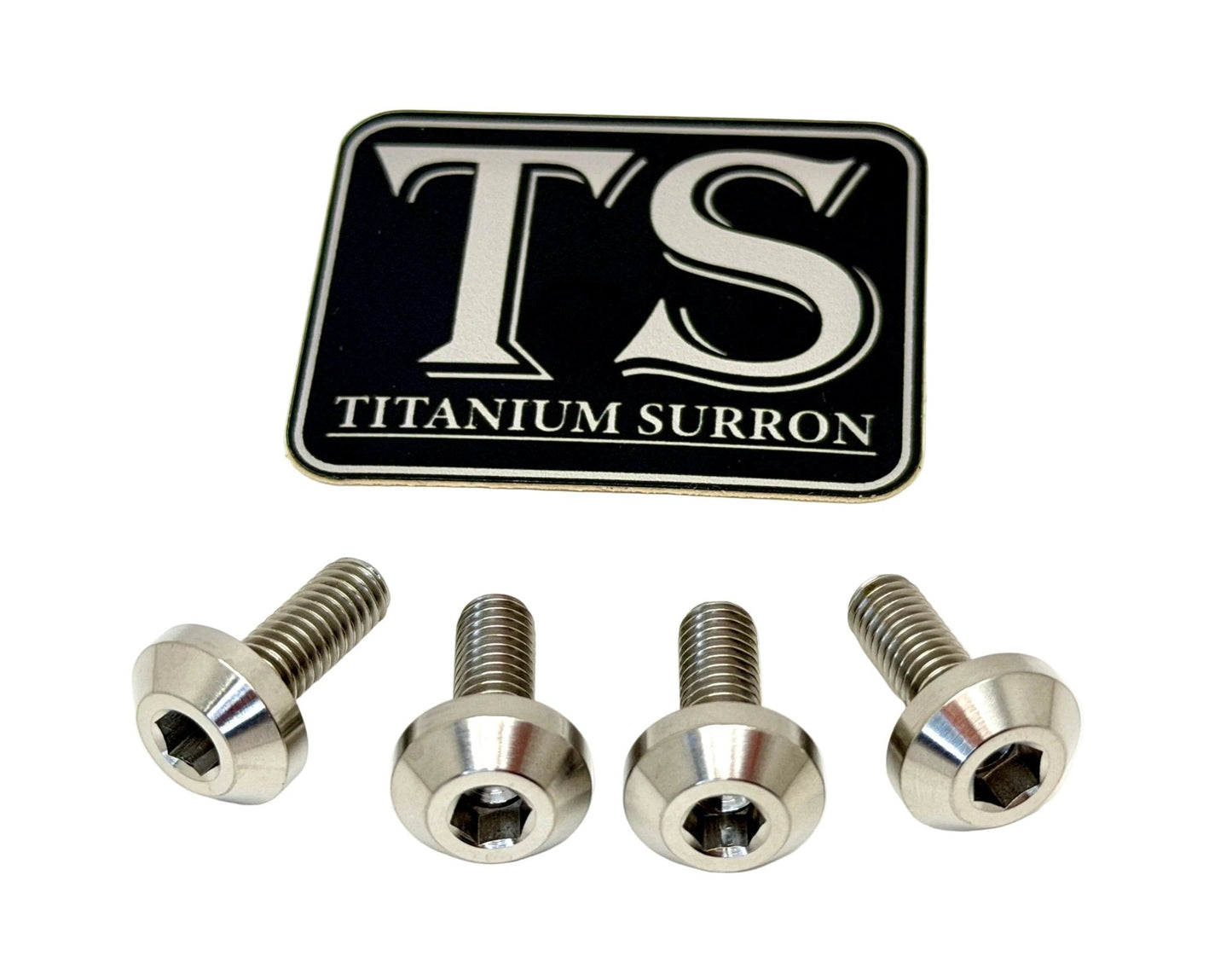 Titanium Surron Ultra Bee Brake Hand Guard Bolts