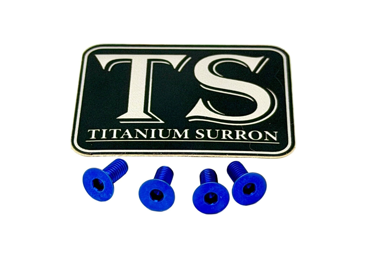 Titanium Surron Ultra Bee Brake Reservoir Cap Bolts