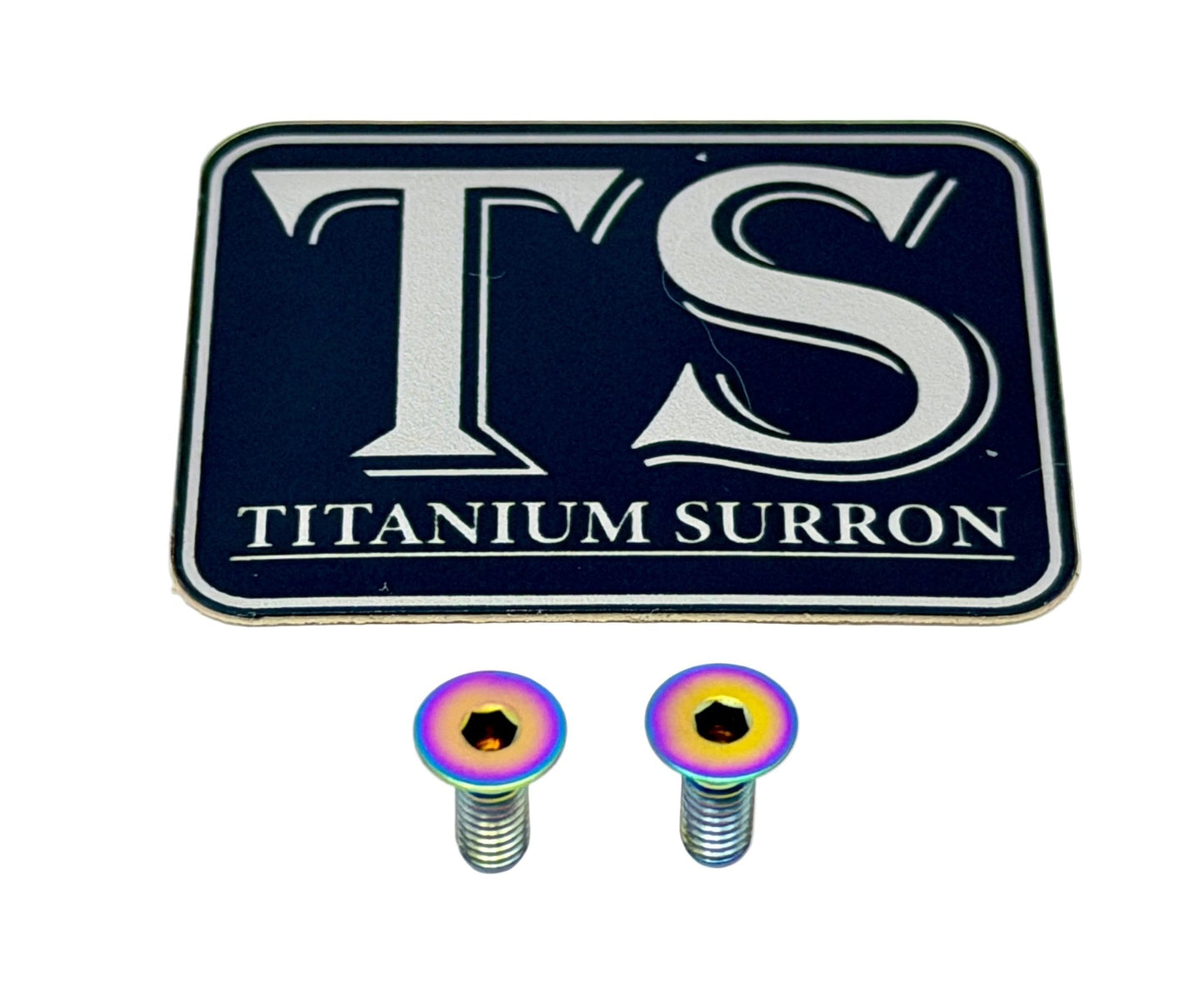 Titanium Surron Ultra Bee Brake Reservoir Cap Bolts