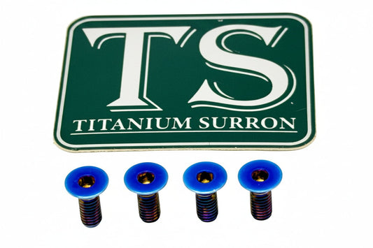 Titanium Surron Ultra Bee Brake Reservoir Cap Bolts